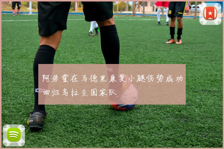 阿劳霍在马德里康复小腿伤势成功回归乌拉圭国家队